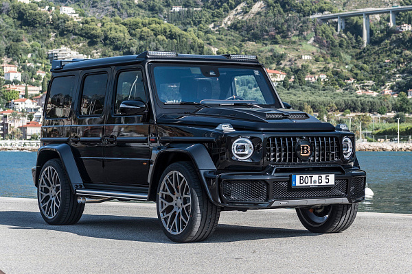 Фото дисков BRABUS Monoblock Y (Platinum Edition) Сатиновый графит на Mercedes-Benz G-Class III