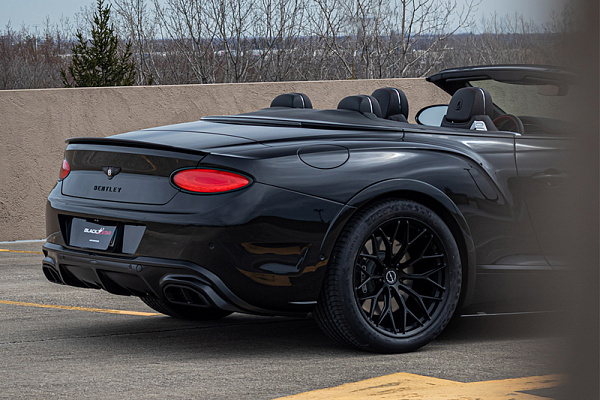 Фото дисков Brixton Forged CM6-R Черный сатин на Bentley Continental GT III