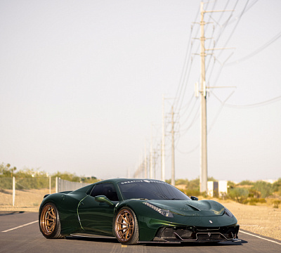Фото дисков Brixton Forged R11-RS на Ferrari 458