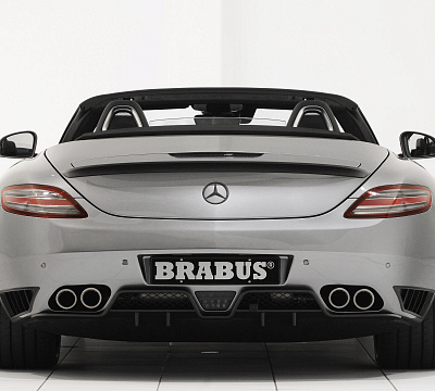Фото дисков BRABUS Monoblock F (Platinum Edition) на Mercedes-Benz SLS AMG