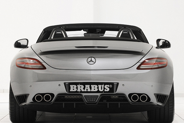Фото дисков BRABUS Monoblock F (Platinum Edition) Матовый графит на Mercedes-Benz SLS AMG