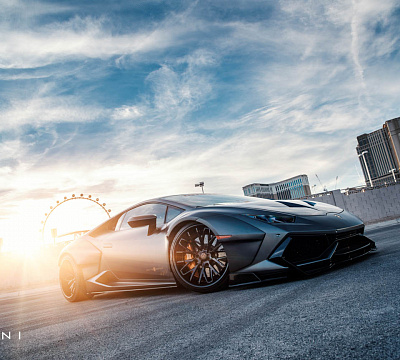 Фото дисков Savini SV83 на Lamborghini Huracan