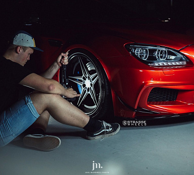 Фото дисков Strasse Wheels SV2 Deep Concave FS на BMW 6/M6 (F06/F13/F12)