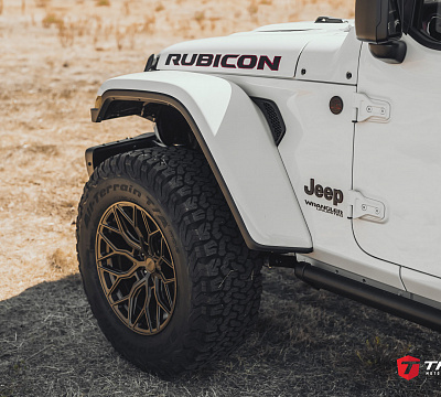 Фото дисков Vossen HF-2 на Jeep Wrangler IV (JL)
