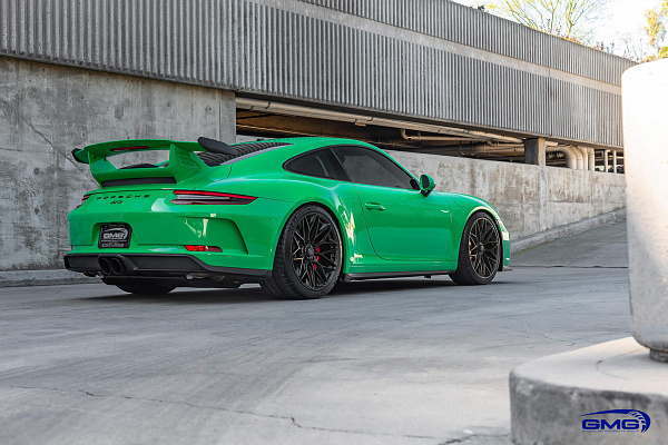 Фото дисков HRE P200 Черный сатин на Porsche 911 VII