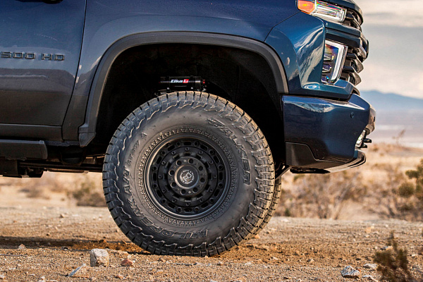 Фото дисков Black Rhino ARMORY Черный матовый на Chevrolet Silverado IV