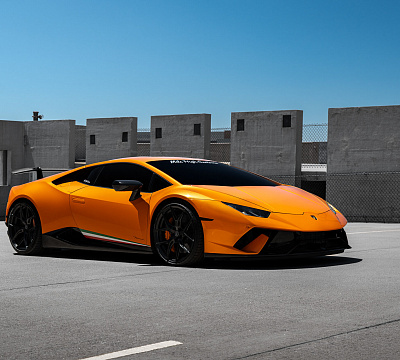 Фото дисков Vossen HF-5 на Lamborghini Huracan