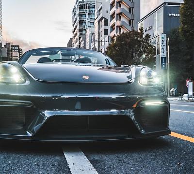 Фото дисков Brixton Forged CM5-R на Porsche Boxster IV