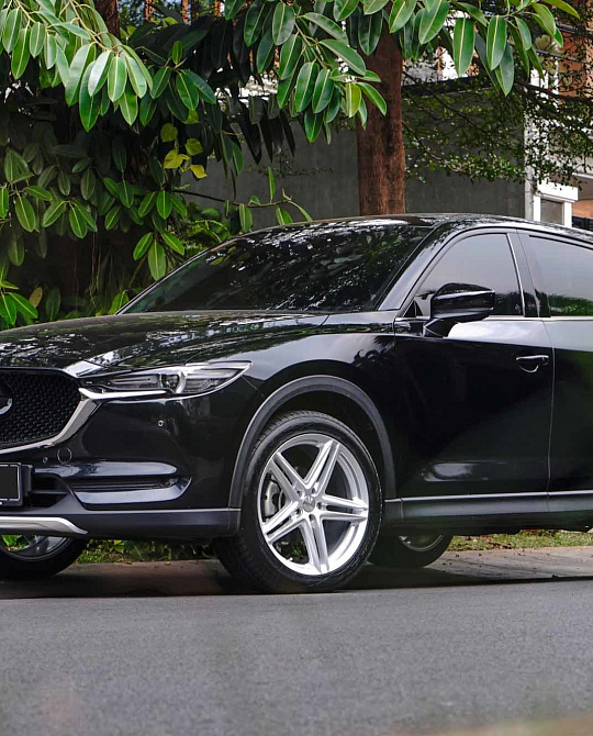 Фото дисков VFS-5 Серебро на Mazda CX-5 II