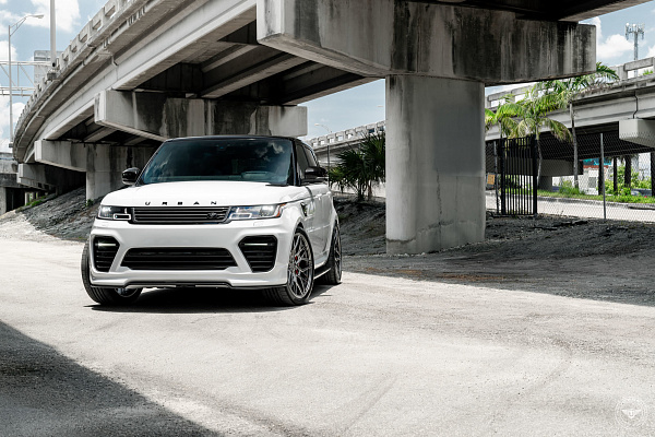 Фото дисков Vossen UV-1 Сатиновый темный лак на Land Rover Range Rover Sport II