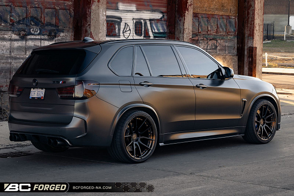 Фото дисков BC Forged HCA162 Черный матовый на BMW X5/X5 M (F15/F85)