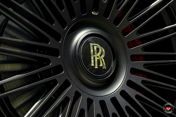 Фото дисков Vossen S17-14 Черный сатин на Rolls-Royce Ghost I