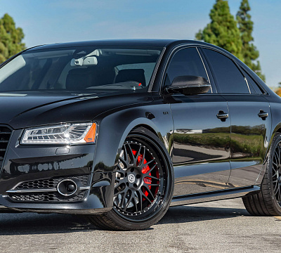 Фото дисков HRE 540C на Audi A/S 8 (D4)