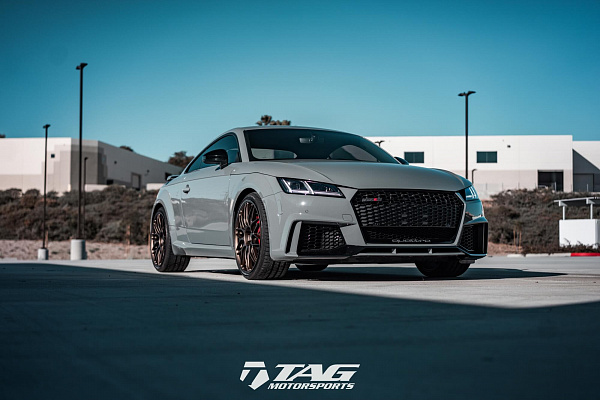 Фото дисков HRE RC100 Сатиновая бронза на Audi TT (8S)