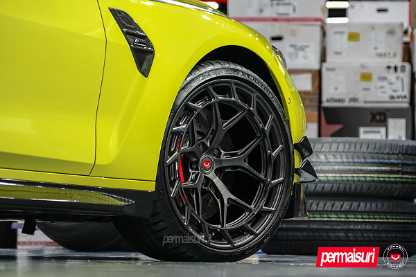 Фото дисков Vossen LC3-01T Сатиновый темный лак на BMW 4/M4 (G22/G82)