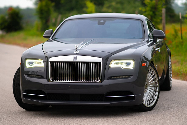 Фото дисков Brixton Forged LX07 Алмазная проточка на Rolls-Royce Wraith