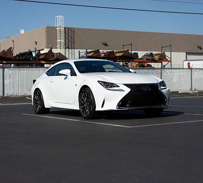 Фото дисков Vossen HF-2 на Lexus RC