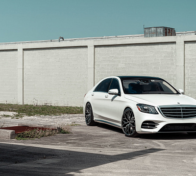 Фото дисков Vossen HF-2 на Mercedes-Benz S-Class (W222, C217)