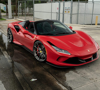 Фото дисков Anrky AN12 на Ferrari F8