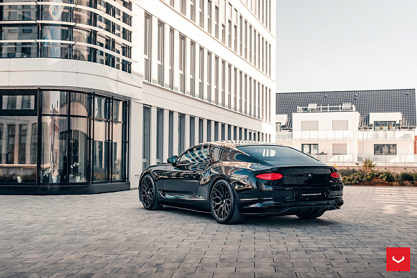 Фото дисков Vossen HF-2 Черный сатин на Bentley Continental GT III