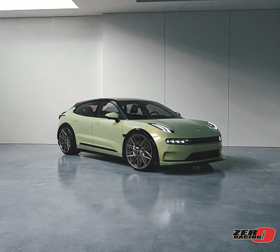 Фото дисков Vossen HF-7 на Zeekr 001