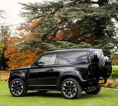 Фото дисков Kahn Type 60 RS2 на Land Rover Defender II