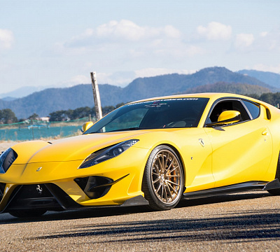 Фото дисков Anrky AN39 на Ferrari 812
