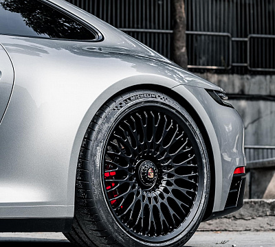 Фото дисков Brixton Forged TR20 на Porsche 911 VIII