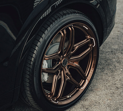 Фото дисков Brixton Forged PF12 R / RS на Porsche Cayenne III