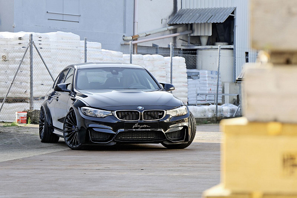 Фото дисков Breyton Race LS 2 Черный матовый на BMW 3/M3 (F3x/F80)