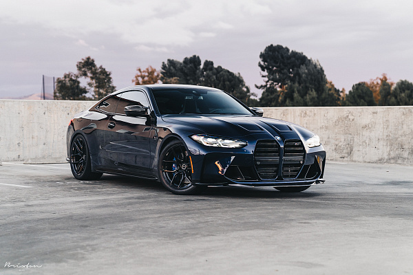 Фото дисков Brixton Forged CM5-R Черный глянец на BMW 4/M4 (G22/G82)