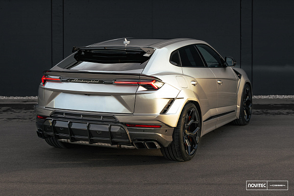 Фото дисков NOVITEC NL5 Черный глянец на Lamborghini Urus