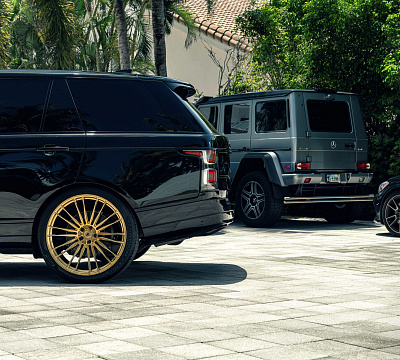 Фото дисков Vossen S17-04 на Land Rover Range Rover IV