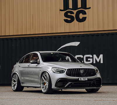 Фото дисков Vossen HF-5 на Mercedes-Benz GLC (X253, C253)