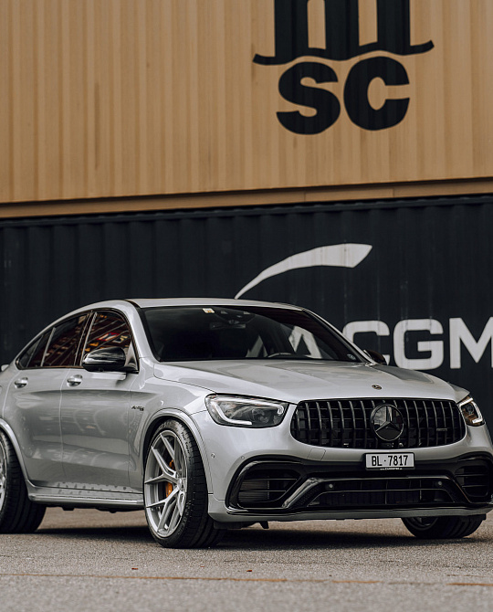 Фото дисков HF-5 Серебро на Mercedes-Benz GLC (X253, C253)