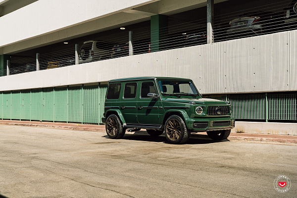 Фото дисков Vossen S21-02 Сатиновая бронза на Mercedes-Benz G-Class III