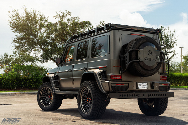 Фото дисков 1886 Wheels XR016 Черный сатин на Mercedes-Benz G-Class III