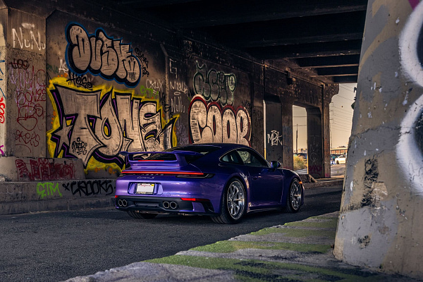 Фото дисков Brixton Forged PF12 R / RS Глянцевый лак на Porsche 911 VIII