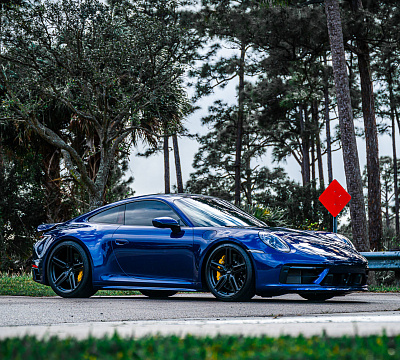 Фото дисков Vossen HF-1 на Porsche 911 VIII