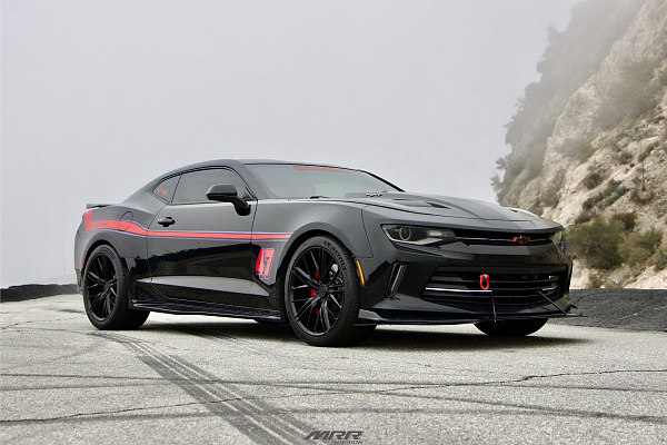 Фото дисков MRR M650 Черный сатин на Chevrolet Camaro VI