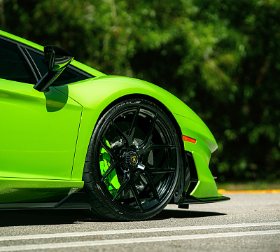 Фото дисков Vossen S21-01 на Lamborghini Aventador