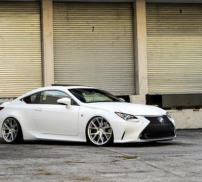 Фото дисков Vossen VFS-6 на Lexus RC