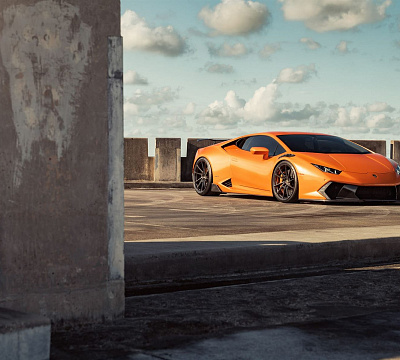 Фото дисков Anrky AN13 на Lamborghini Huracan