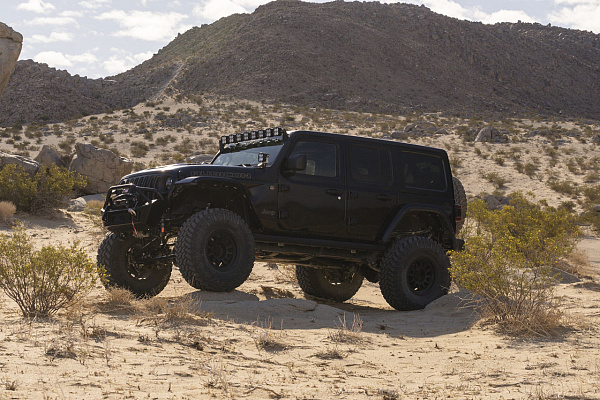 Фото дисков Black Rhino RAPID Черный матовый на Jeep Wrangler IV (JL)