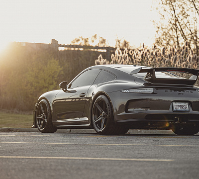 Фото дисков Vossen M-X5 на Porsche 911 VII