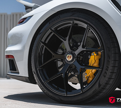 Фото дисков Vossen S21-01 на Porsche 911 VIII
