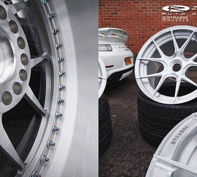 Фото дисков Strasse Wheels SM5R Deep Concave Duoblock на Porsche 911 VII