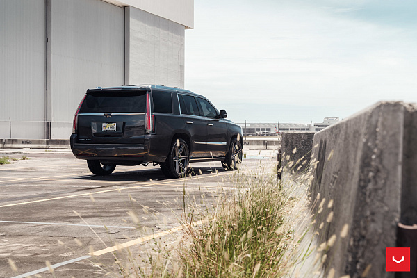 Фото дисков Vossen HF6-2 Алмазная проточка на Cadillac Escalade IV