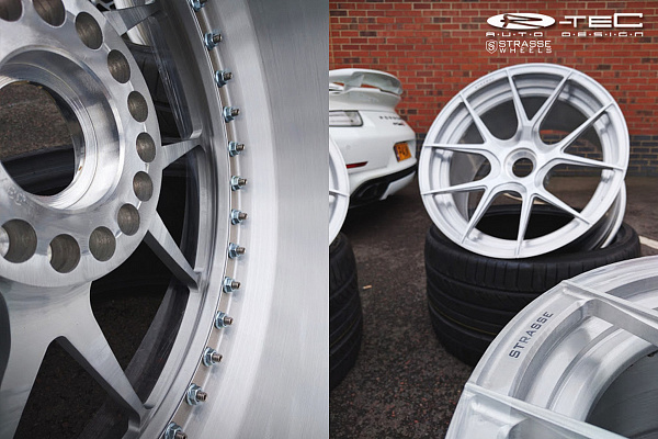 Фото дисков Strasse Wheels SM5R Deep Concave Duoblock Глянцевый лак на Porsche 911 VII