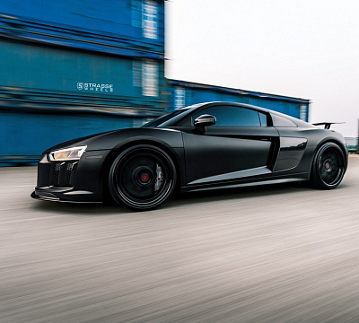 Фото дисков Strasse Wheels SV10M Deep Concave FS на Audi R8 (4S)